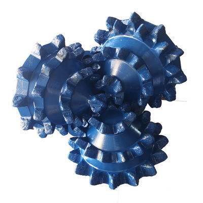 D'acciaio triconico macinato del dente del pezzo di roccia scalpello a rulli 12 311mm a 1/4 pollici