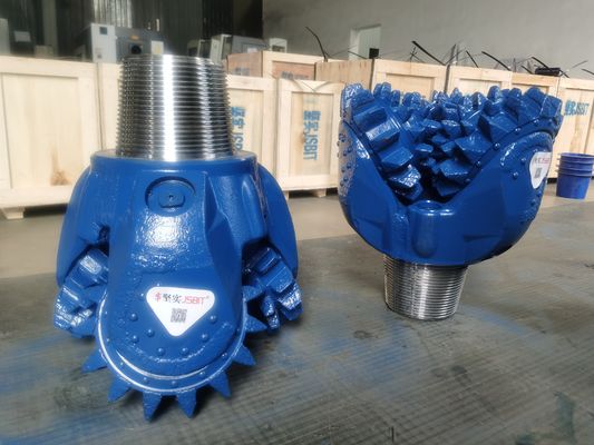 D'acciaio triconico macinato del dente del pezzo di roccia scalpello a rulli 12 311mm a 1/4 pollici