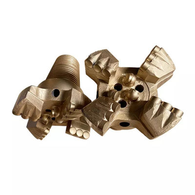 Pozzo di petrolio Diamond Pdc Drill Bit 4 Wing High Impact Toughness